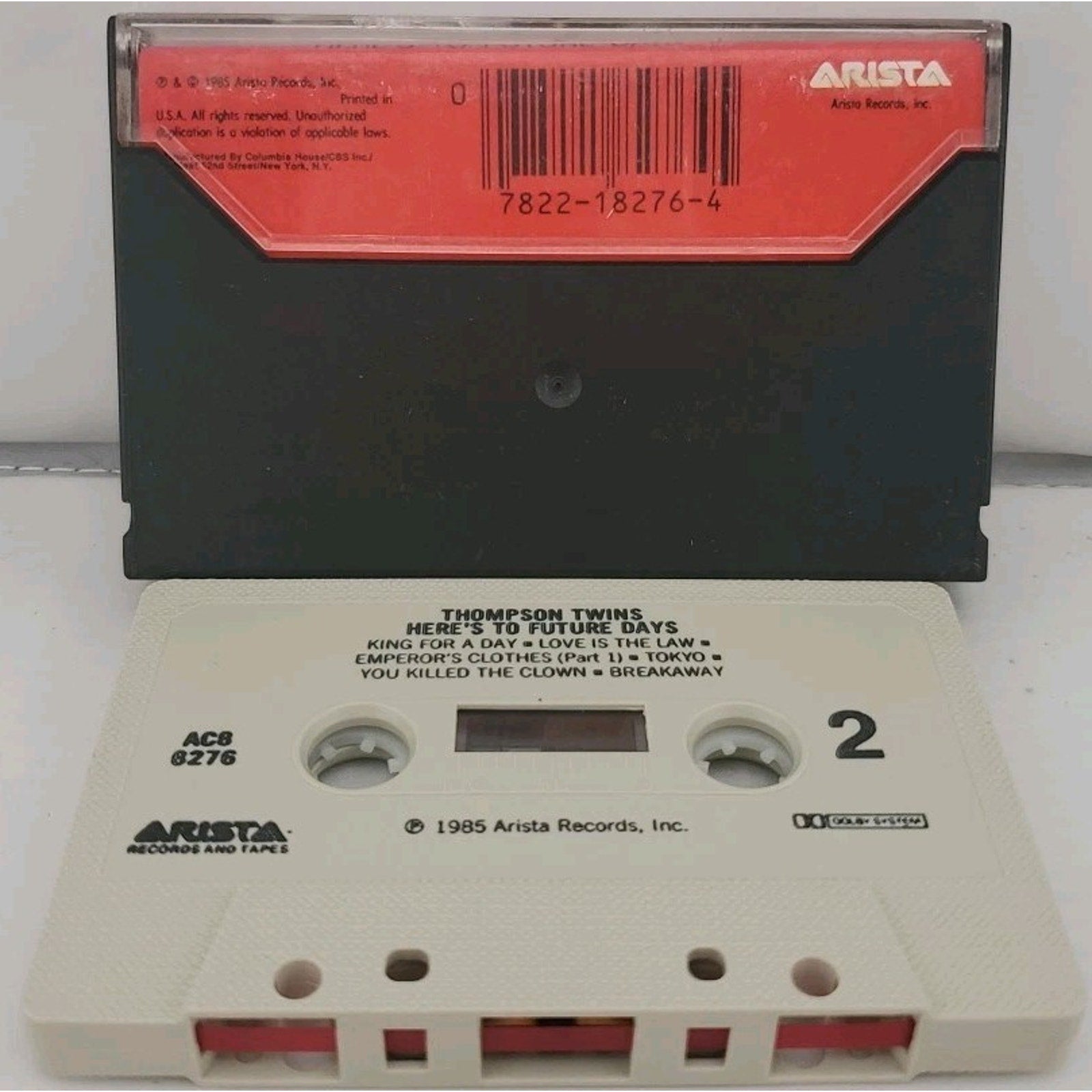 Thompson Twins "Here’s to Future Days" 1985 Cassette