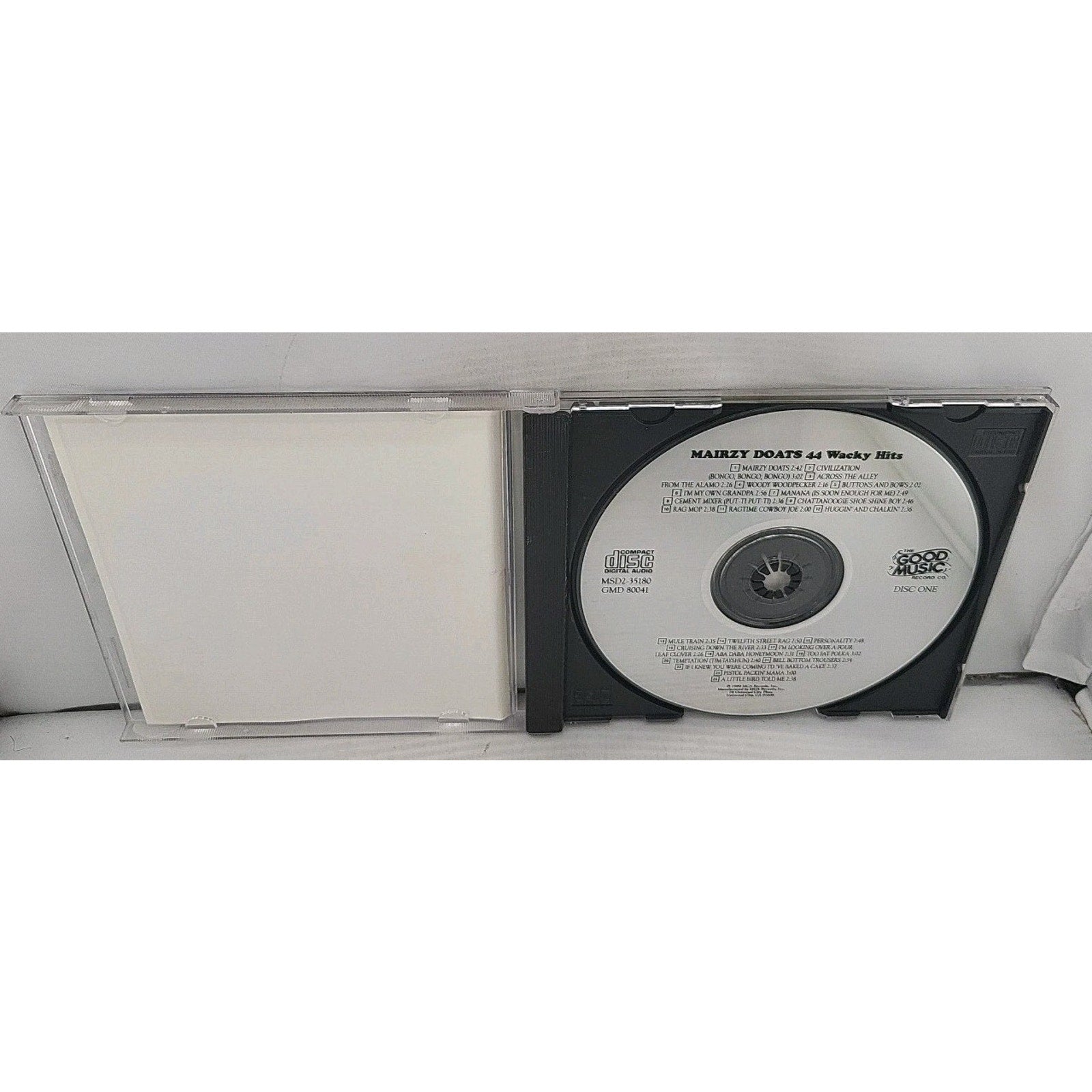 Mairzy Doats 44 Wacky Hits Disc 1 By Various (CD 1989)