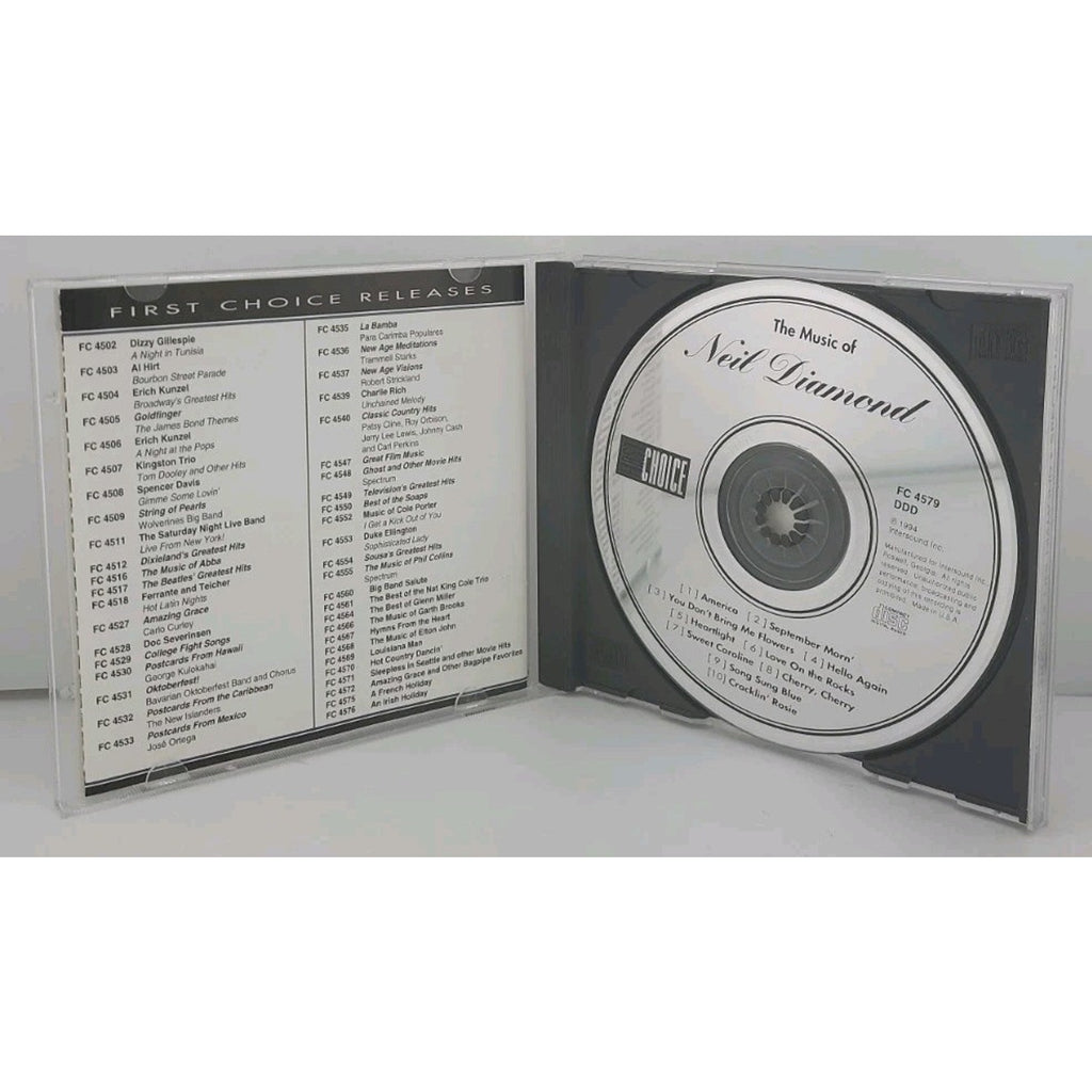 Music of Neil Diamond by Spectrum (CD, 1995)