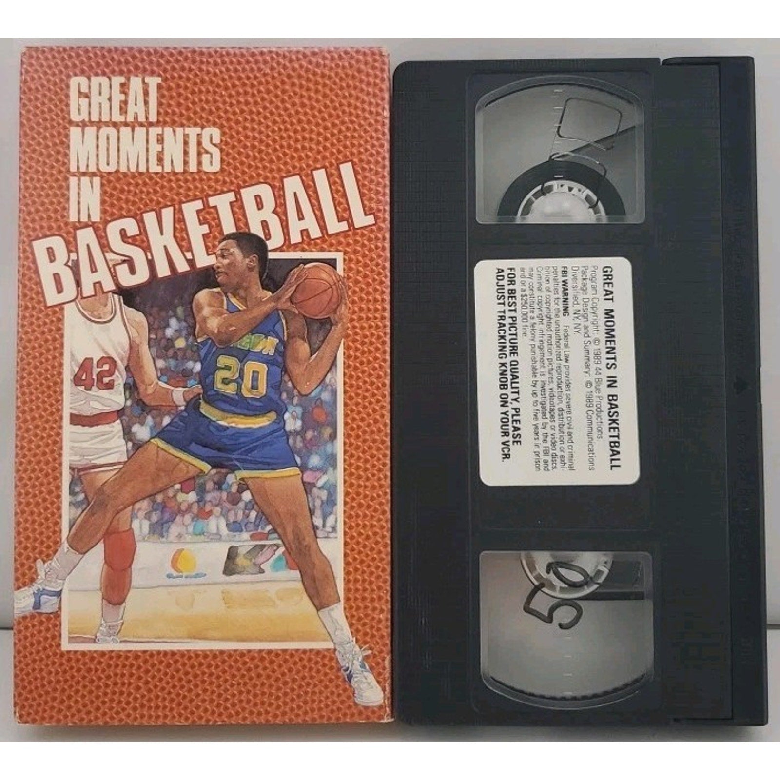 Great Moments in Basketball VHS 1989