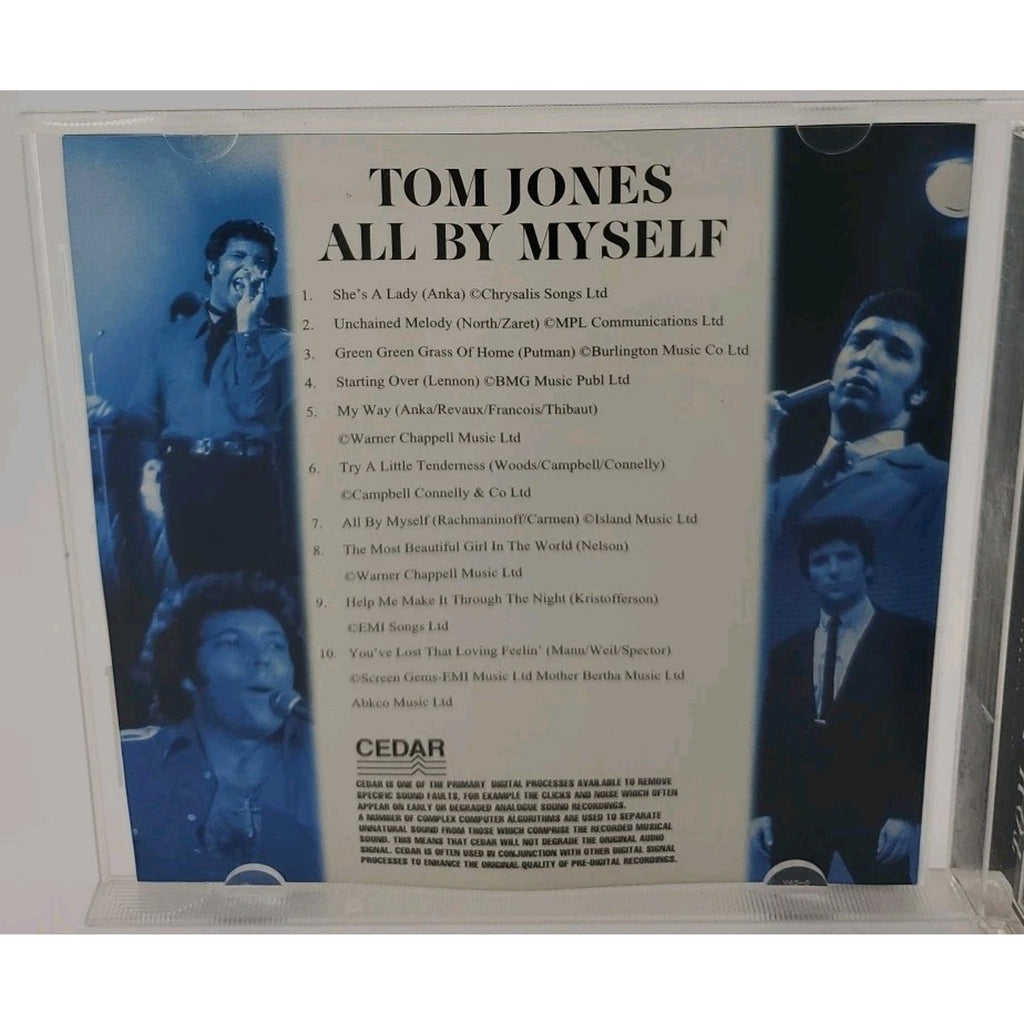 All by Myself by Tom Jones (CD, 2001)