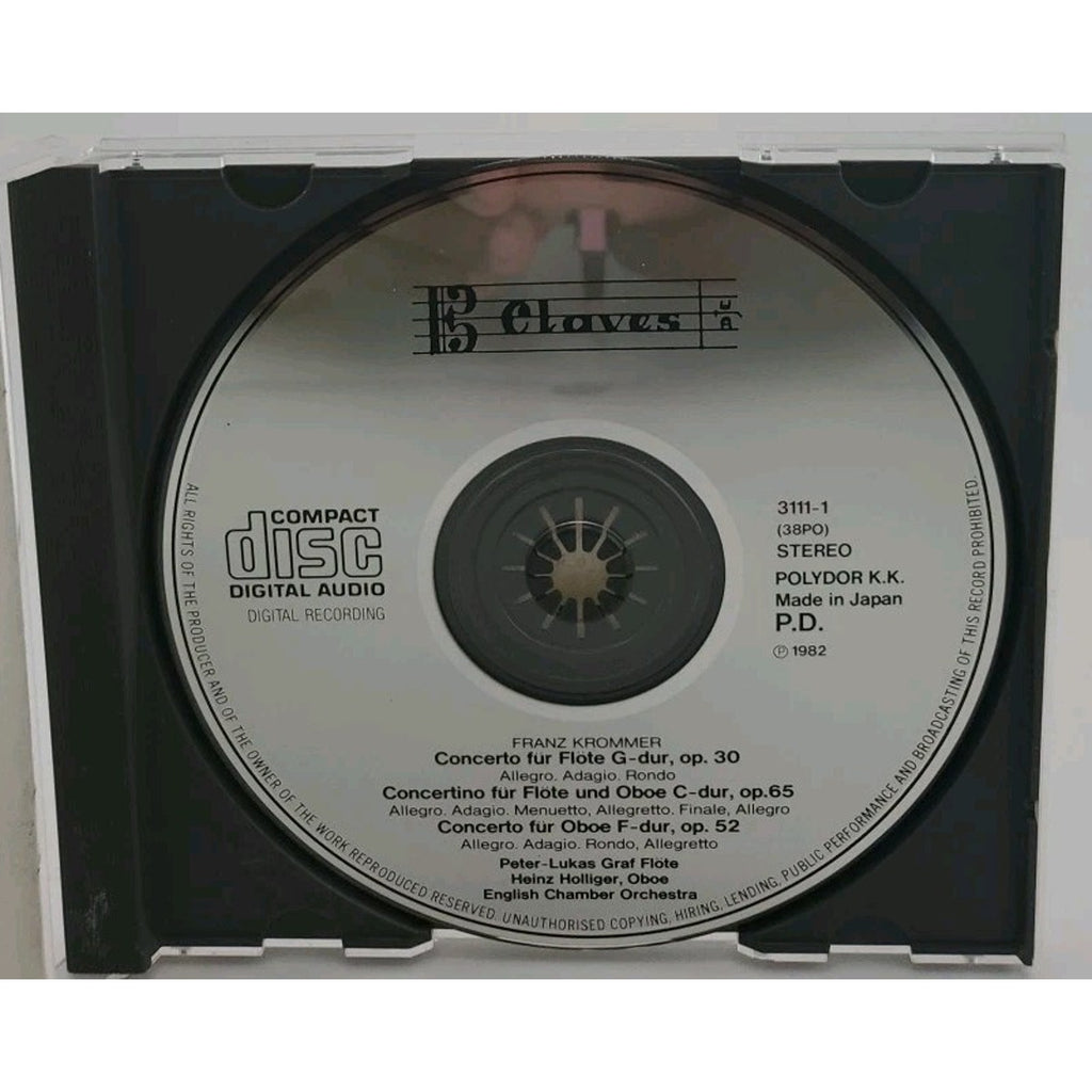 Franz Krommer 1759-1831 English Chamber Orchestra CD