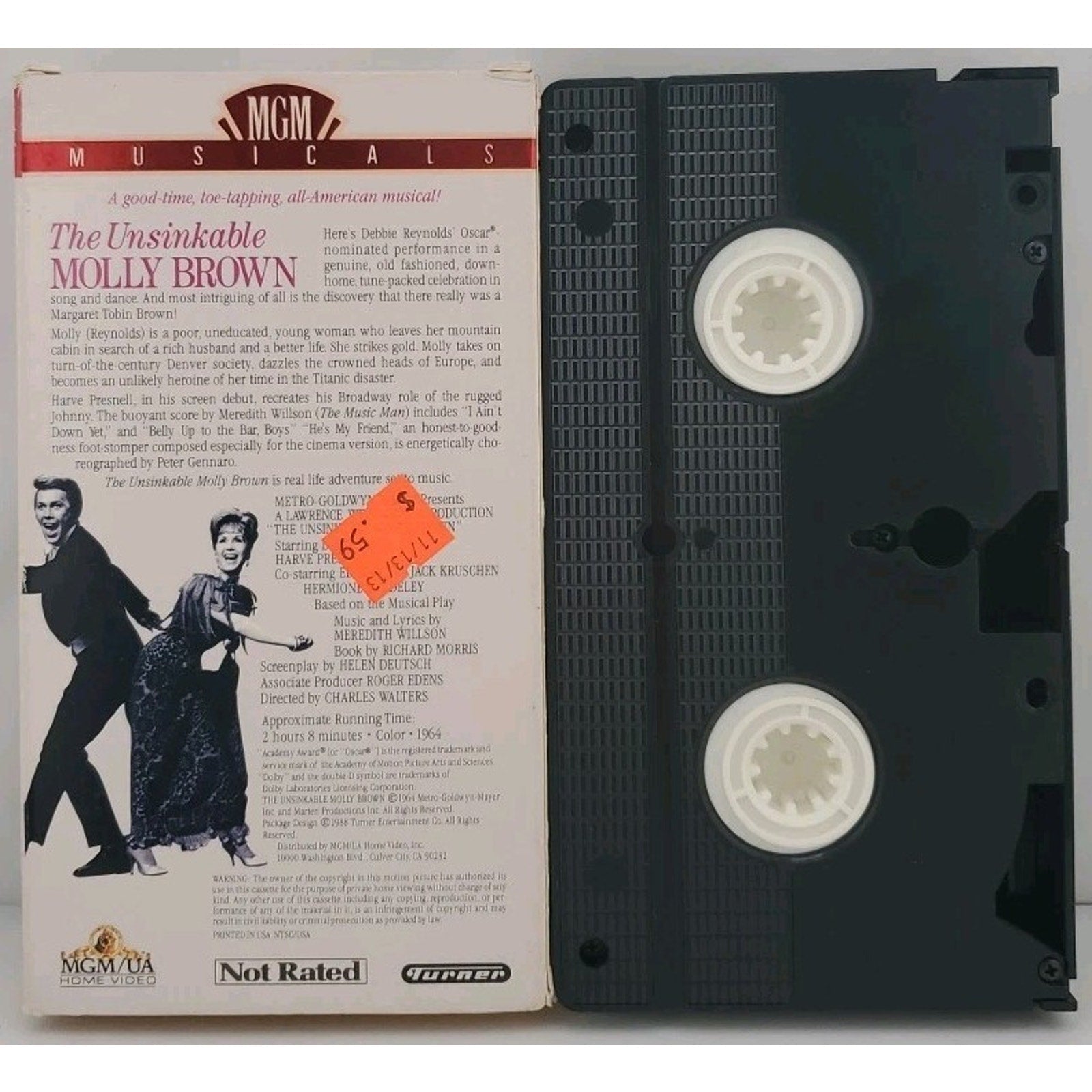 The Unsinkable Molly Brown VHS 1964/1988