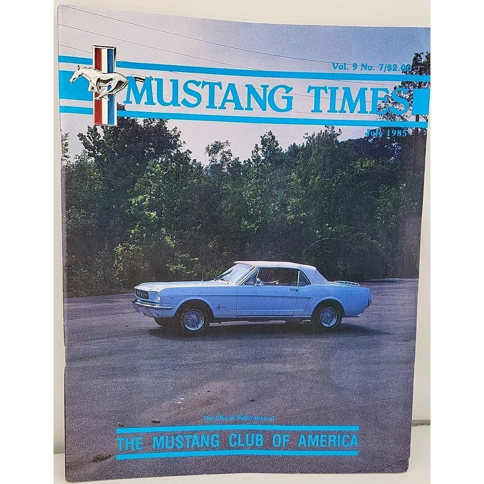 Mustang Times 1985 July Magazine