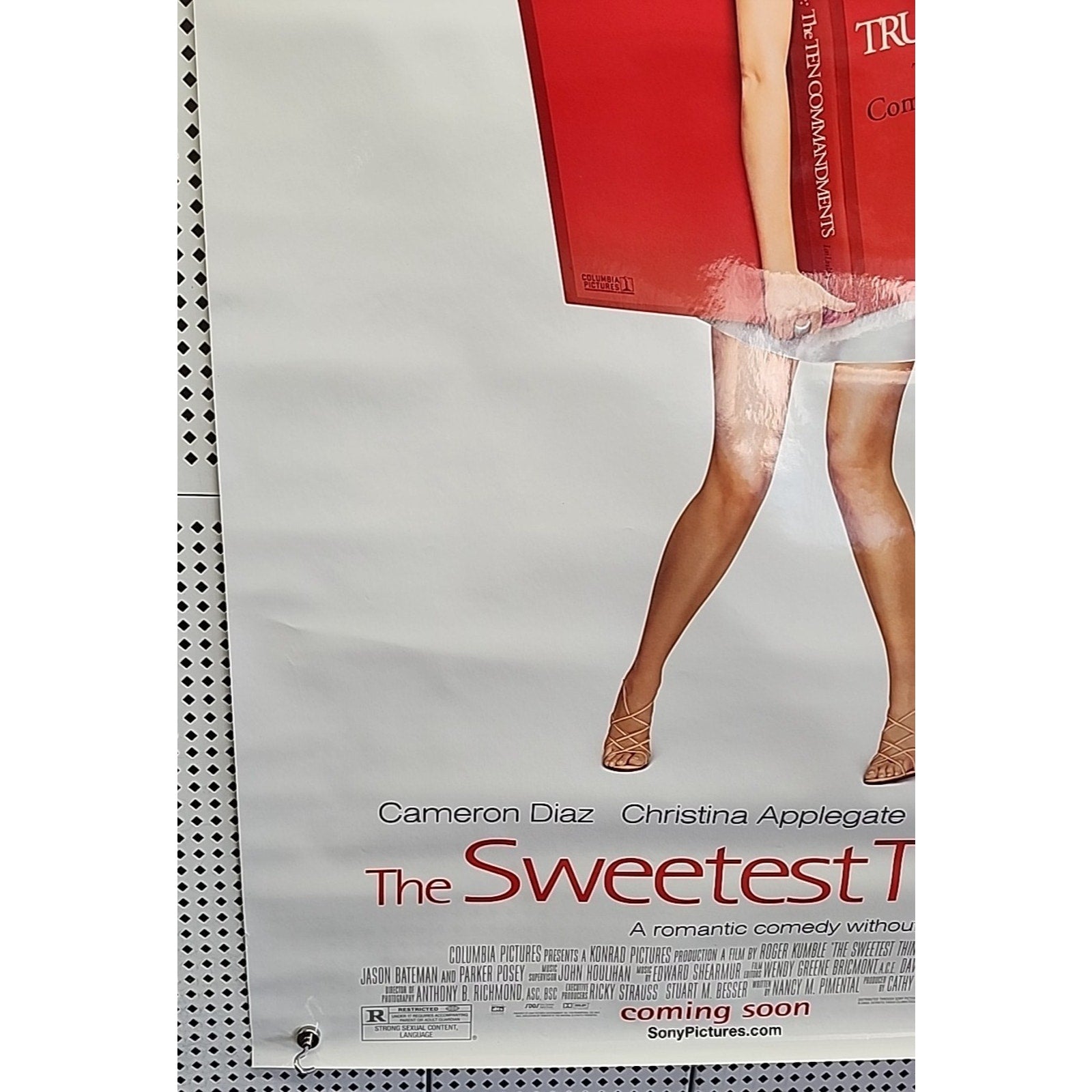 The Sweetest Thing Original DS One Sheet Movie Poster 2002 27 x 40