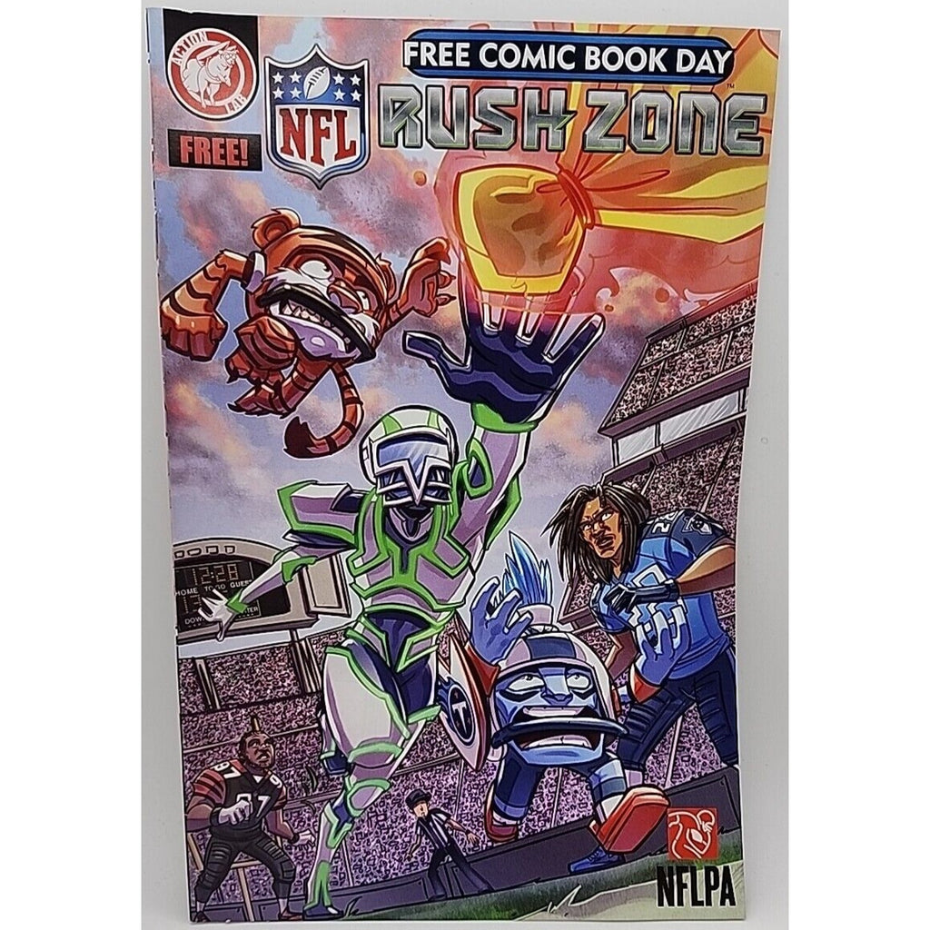 NFL Rush Zone / Skyward Preview (2013 Free Comic Book Day, FCBD, Action Lab)