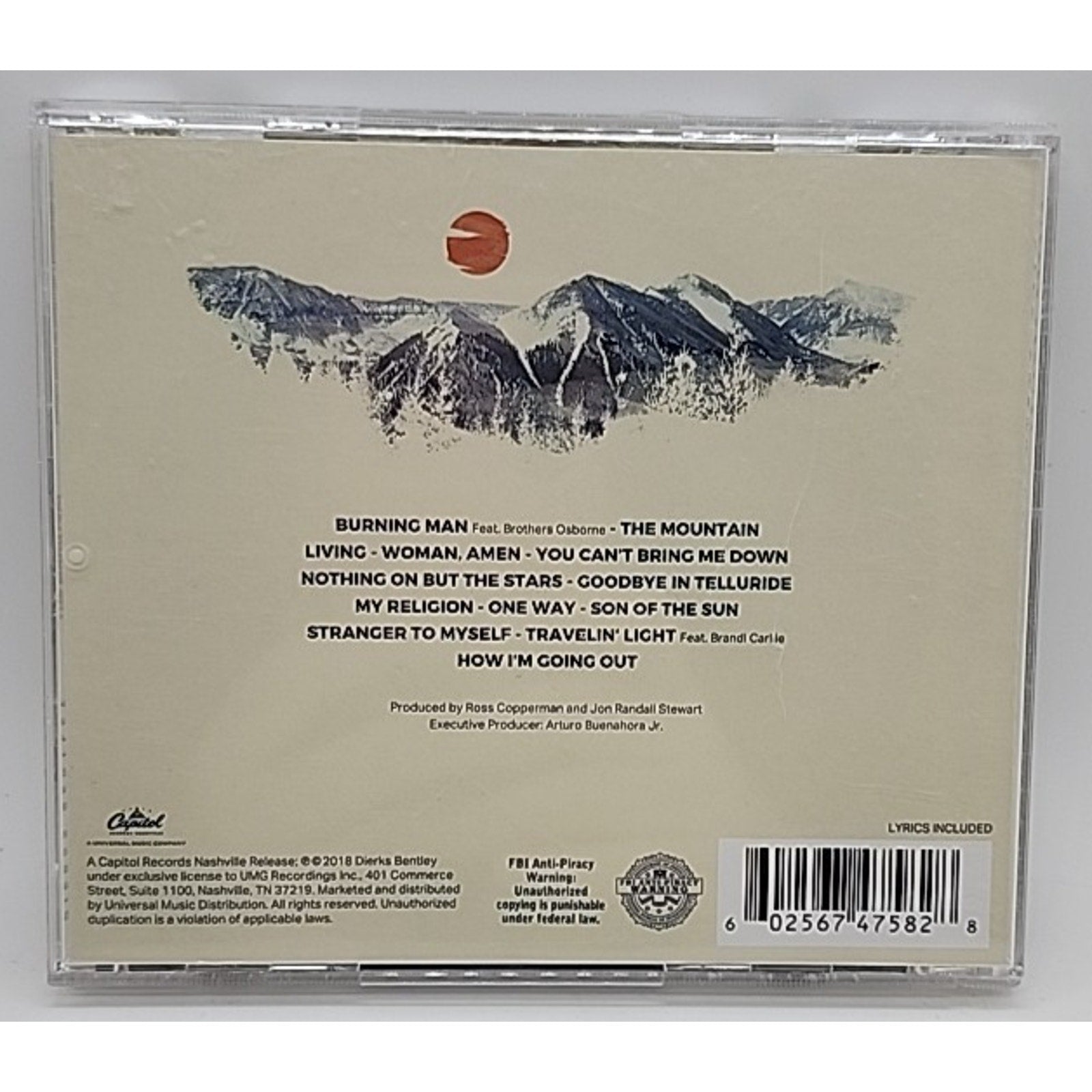 The Mountain by Dierks Bentley (CD, 2018)