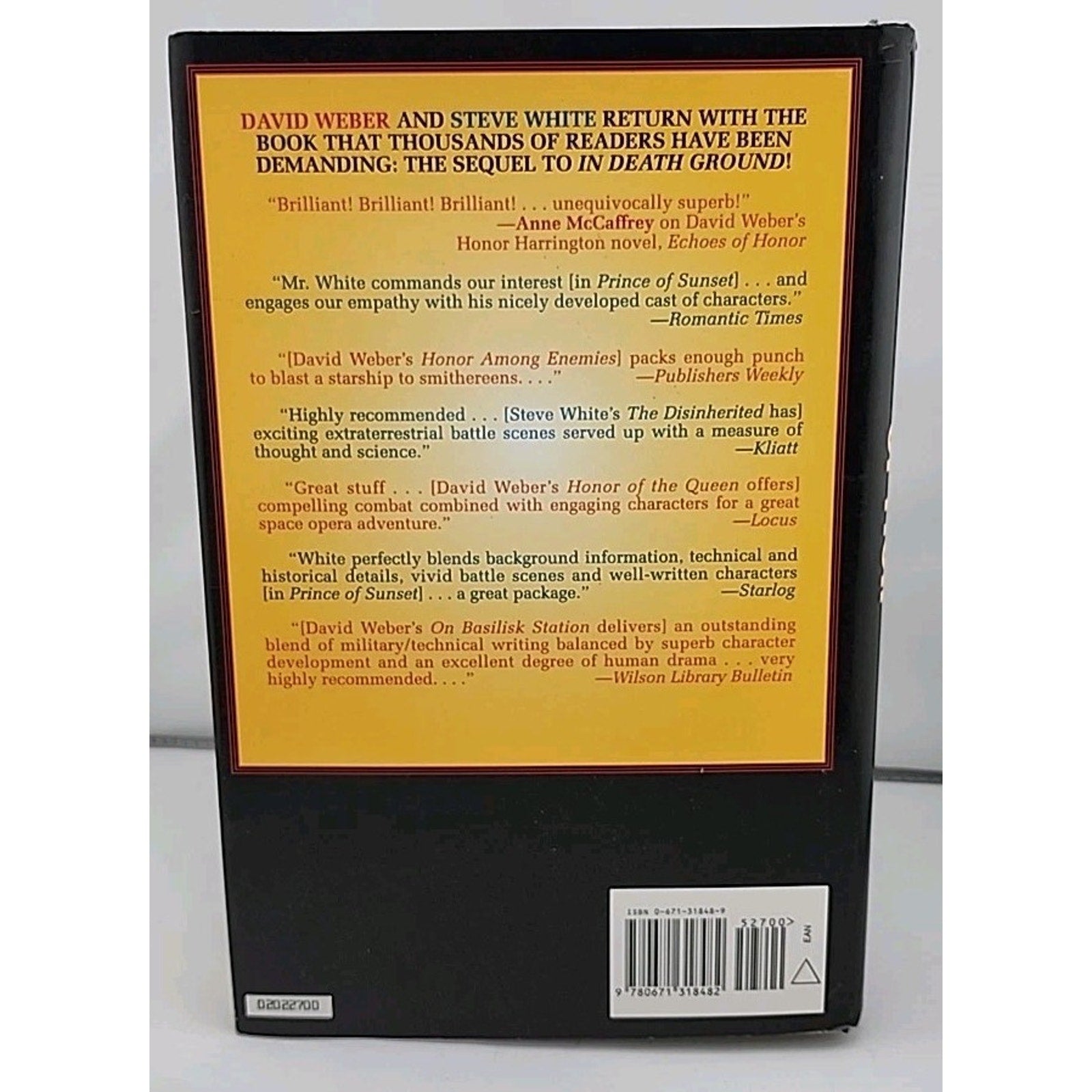 Shiva Option by David Weber and Steve White (2002, Hardcover)