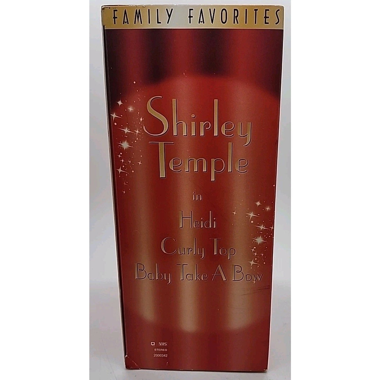Shirley Temple Gift Set (VHS, 2000, 3-Tape Set)