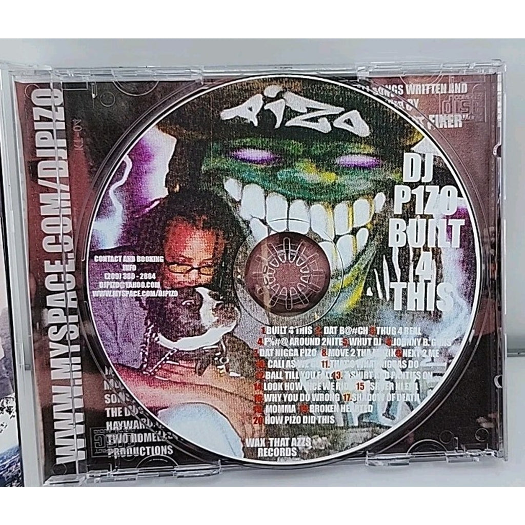 DJ P1zo Built 4 This (CD)