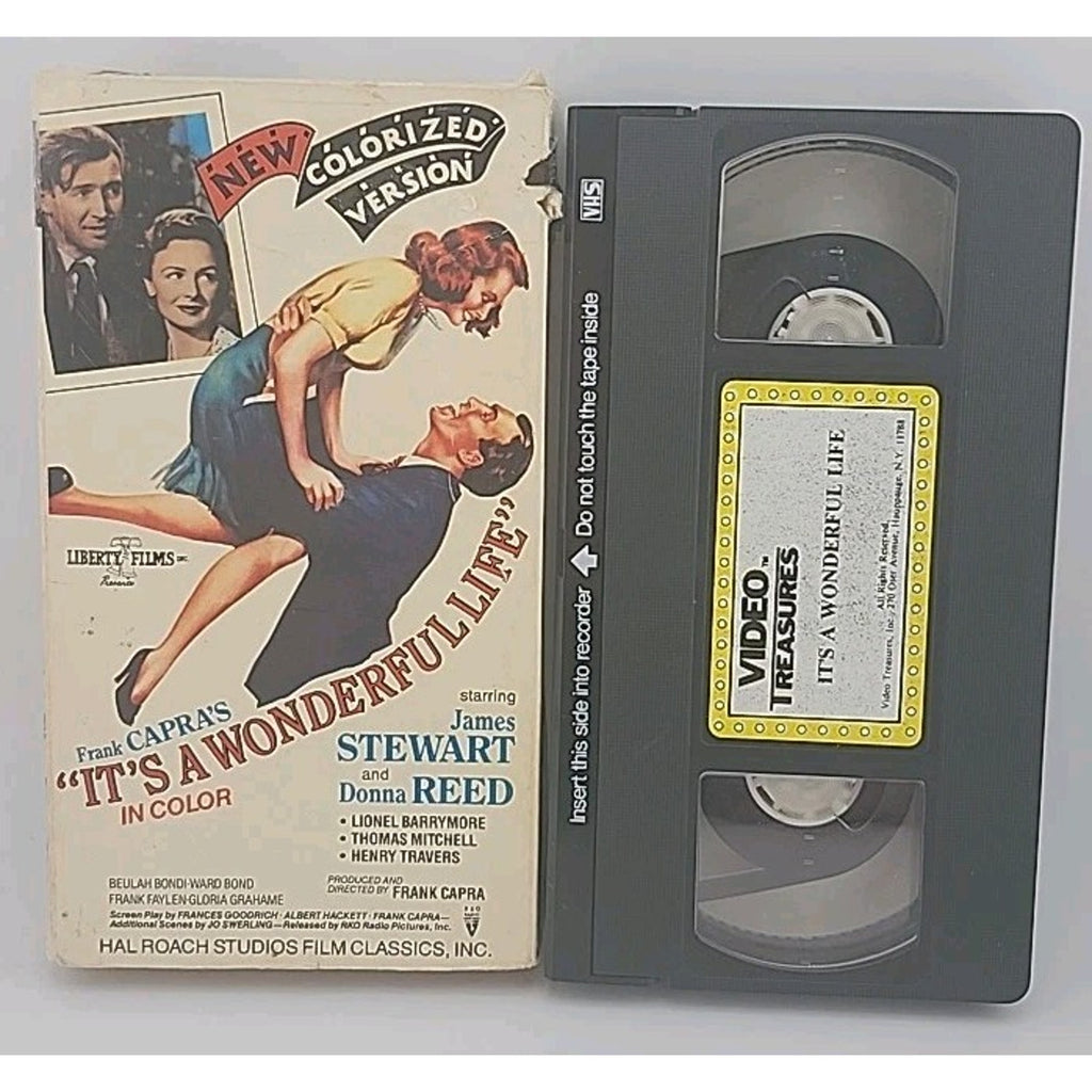 It's a Wonderful Life (VHS, 1986, Colorized Version)