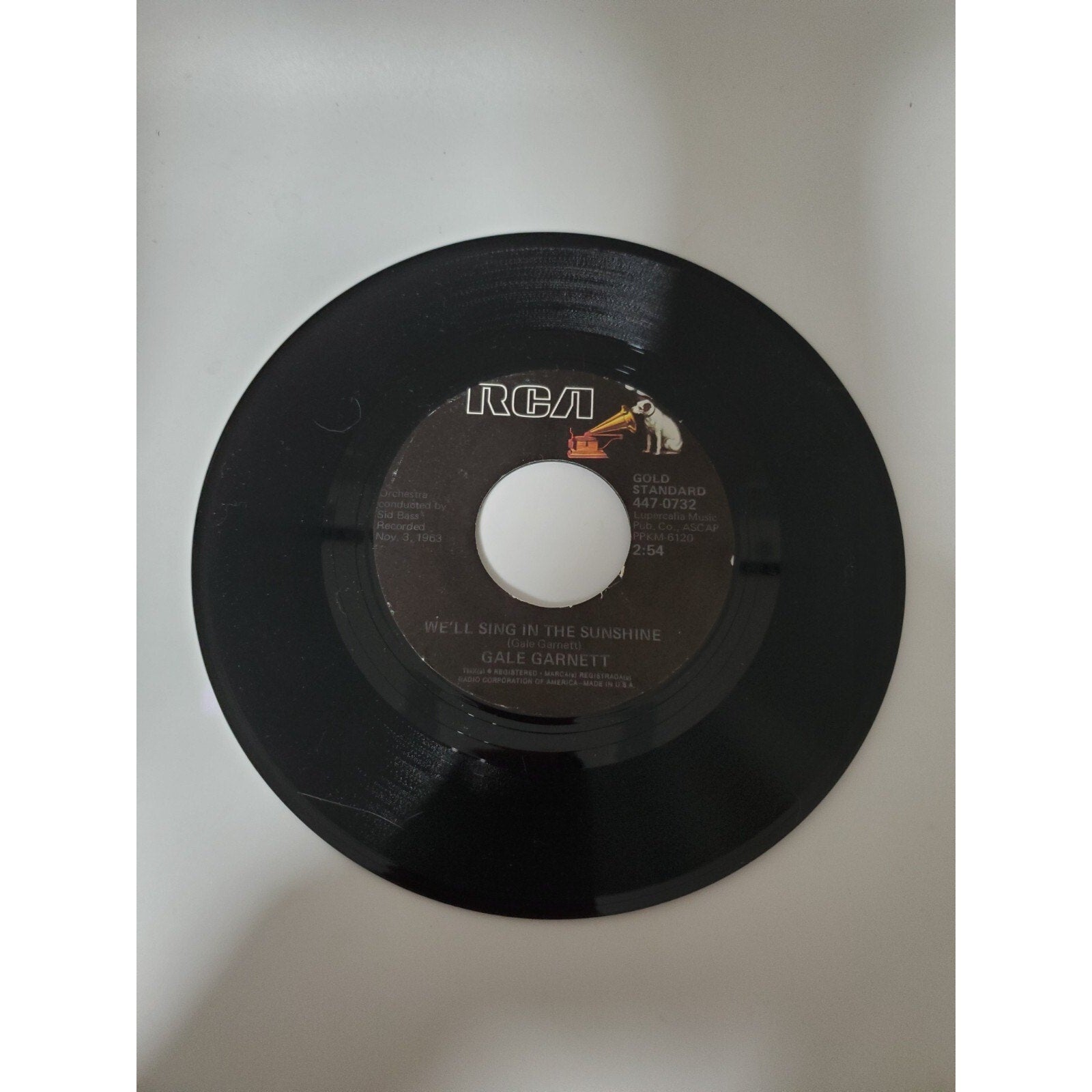 Gale Garnett - You Are My Sunshine - 45RPM Record - Singles