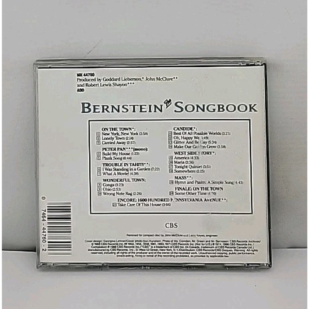 Bernstein Songbook by The Scottish Opera (CD, 1990)