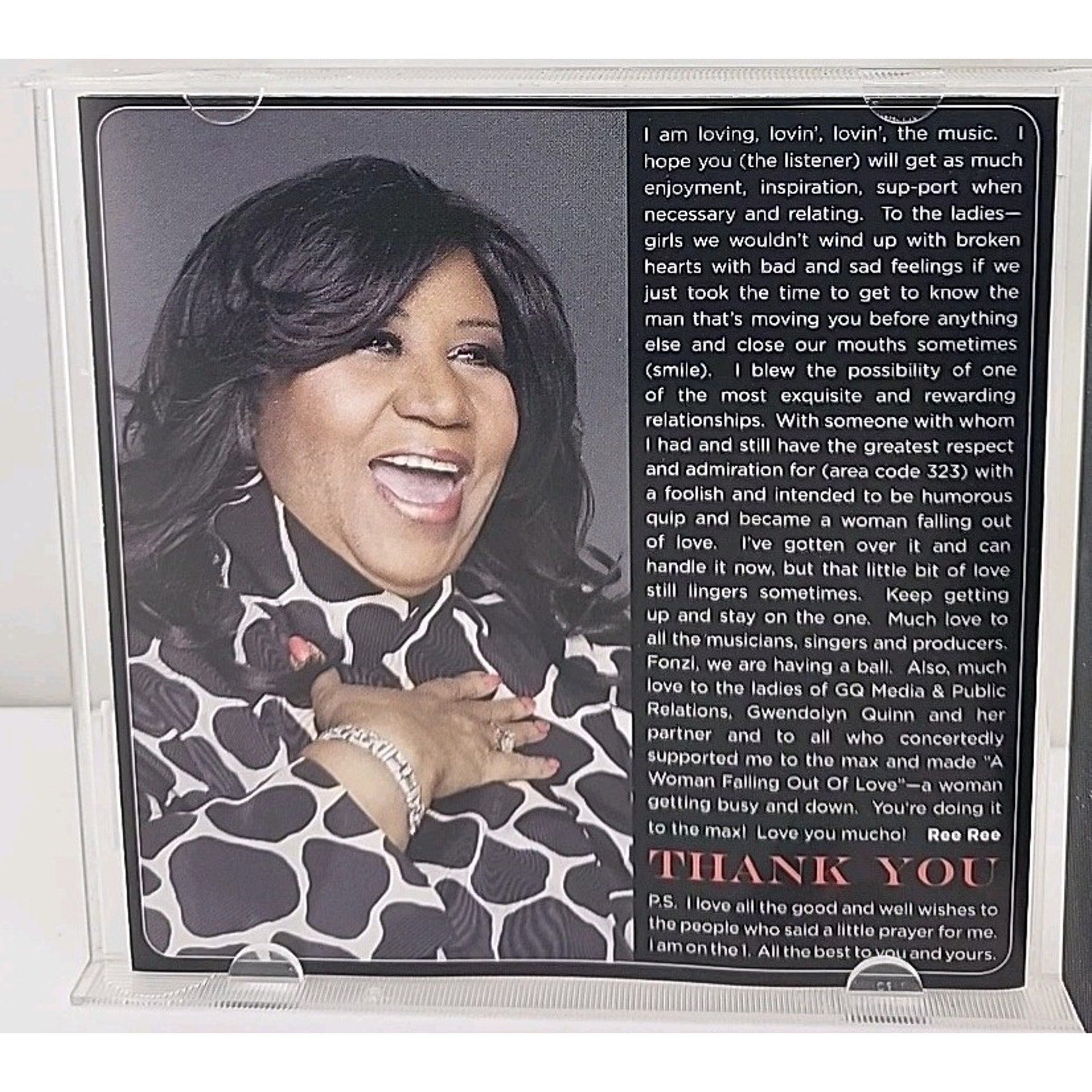 A Woman Falling Out of Love by Aretha Franklin (CD, 2011, Aretha's Records)