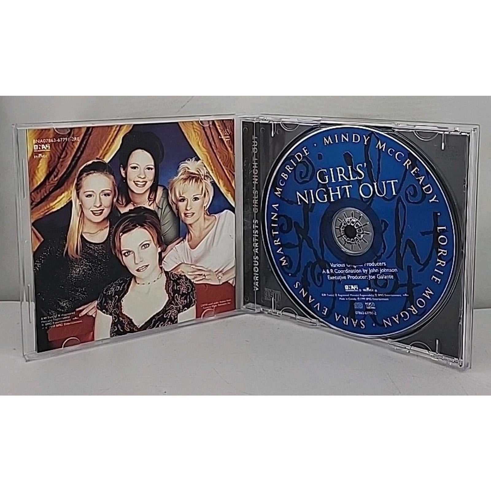 Girls Night Out by Evans, Sara / Mcbride, Martina / Mcready, Mindy (CD, 1999)