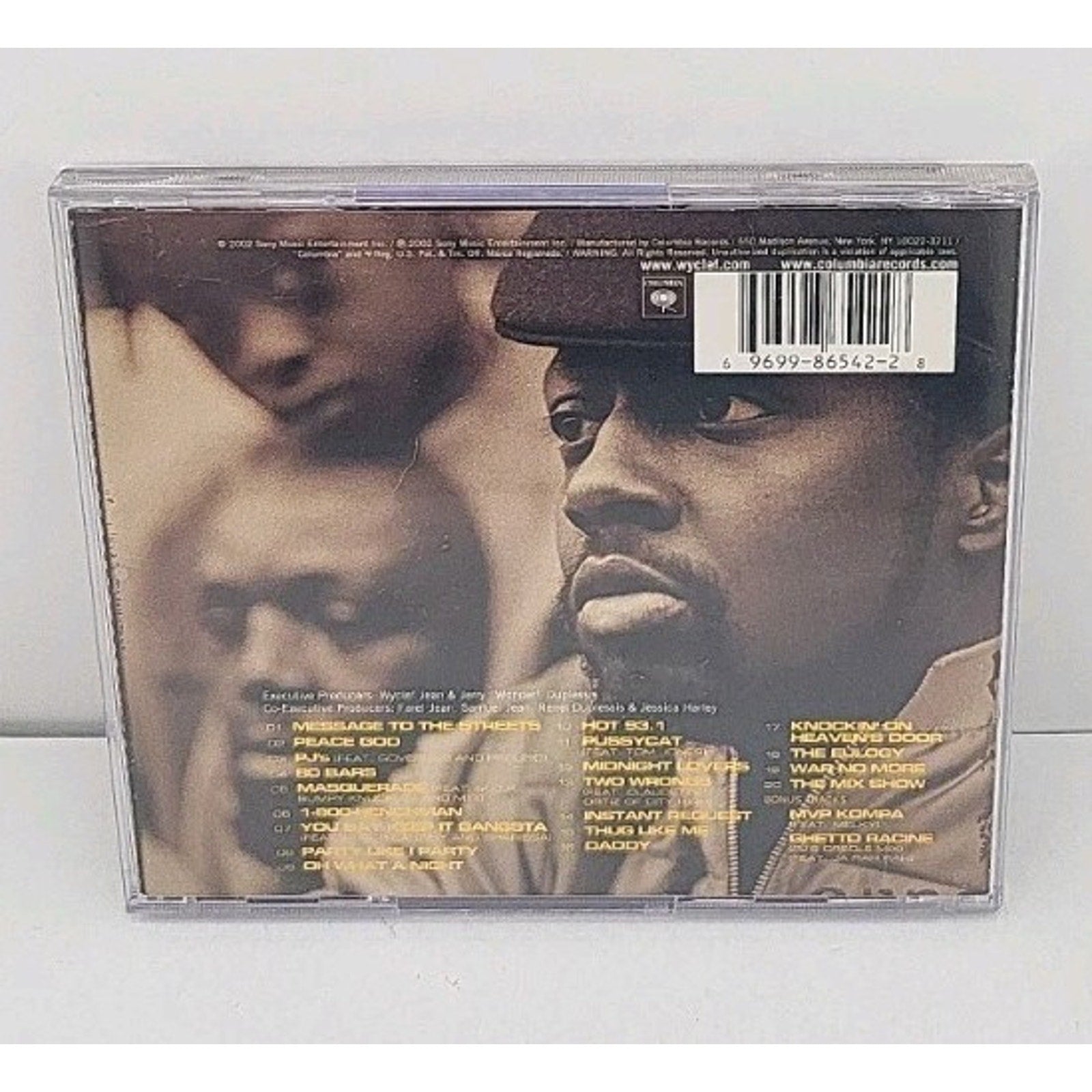 Masquerade by Jean, Wyclef (CD, 2002)