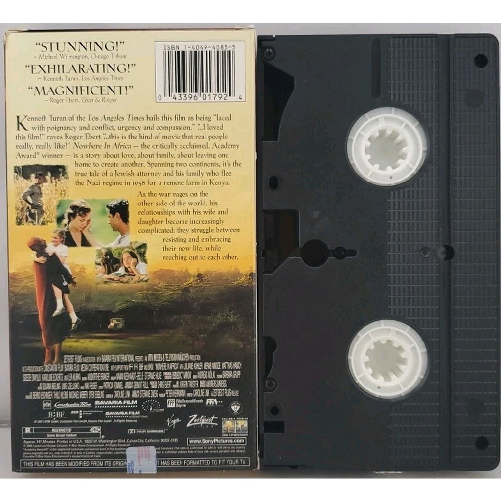Nowhere in Africa (VHS, 2003)