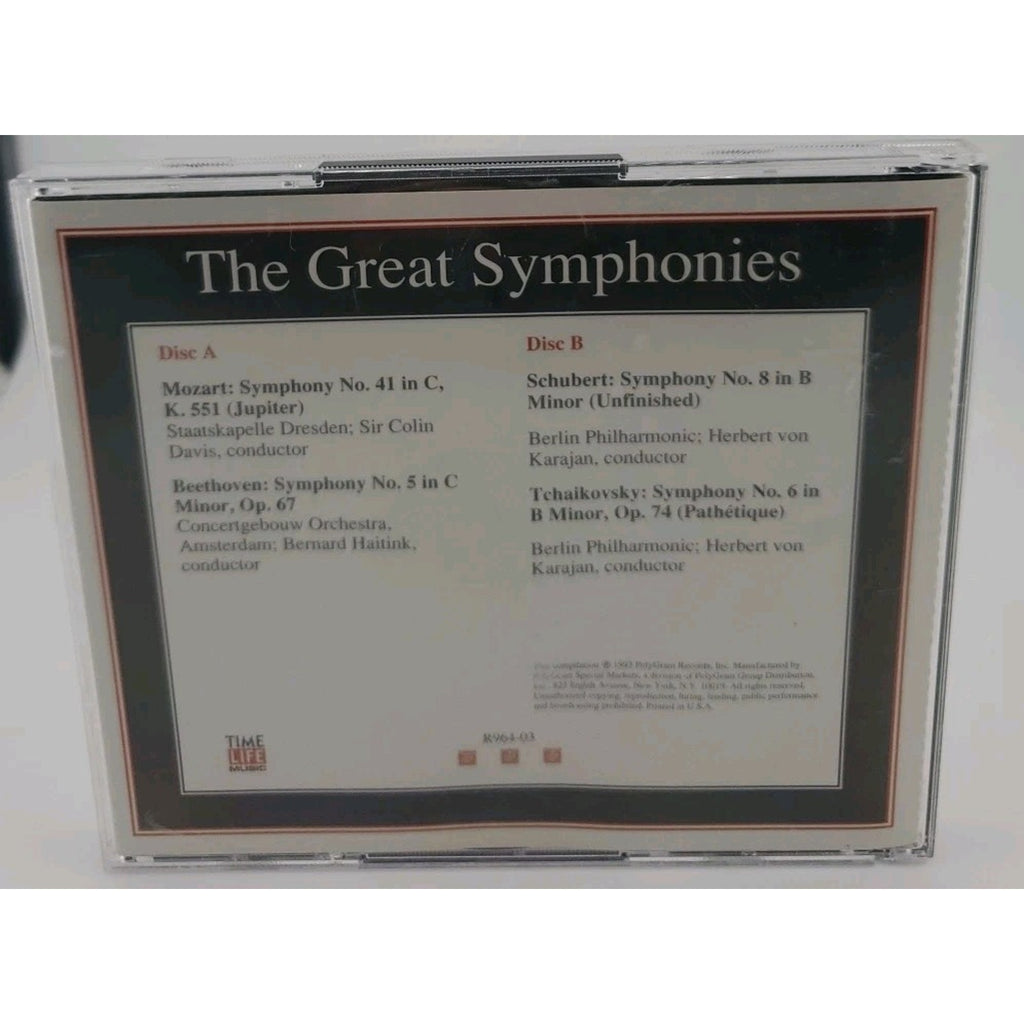 The Great Symphonies, Classical Favorites Time Life (CD)
