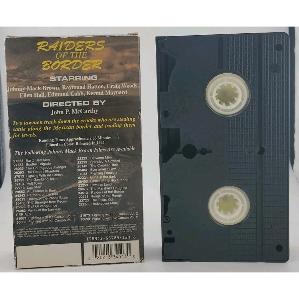 Raiders of the Border (VHS, 1995)