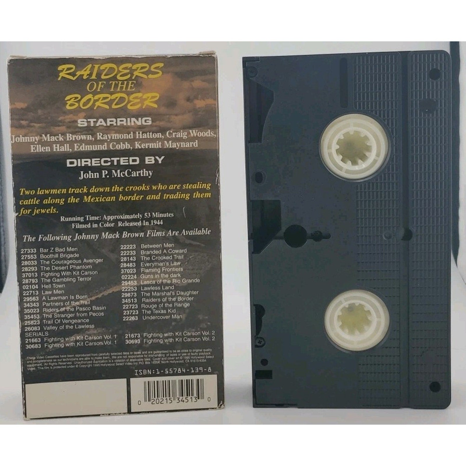 Raiders of the Border (VHS, 1995)