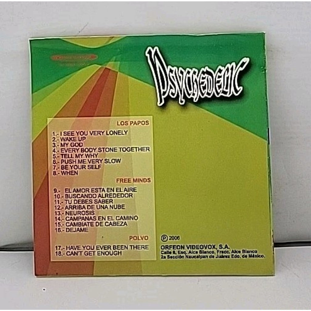 Psychedelic Rock Mexican, Feat. Los Papos / Polvo / Los Free Minds, 2006 Mex. CD
