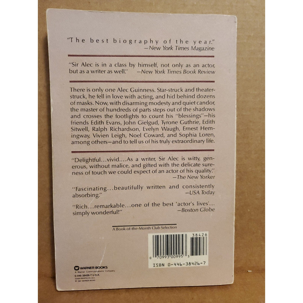 Blessings in Disguise - Guinness, Alec - Paperback