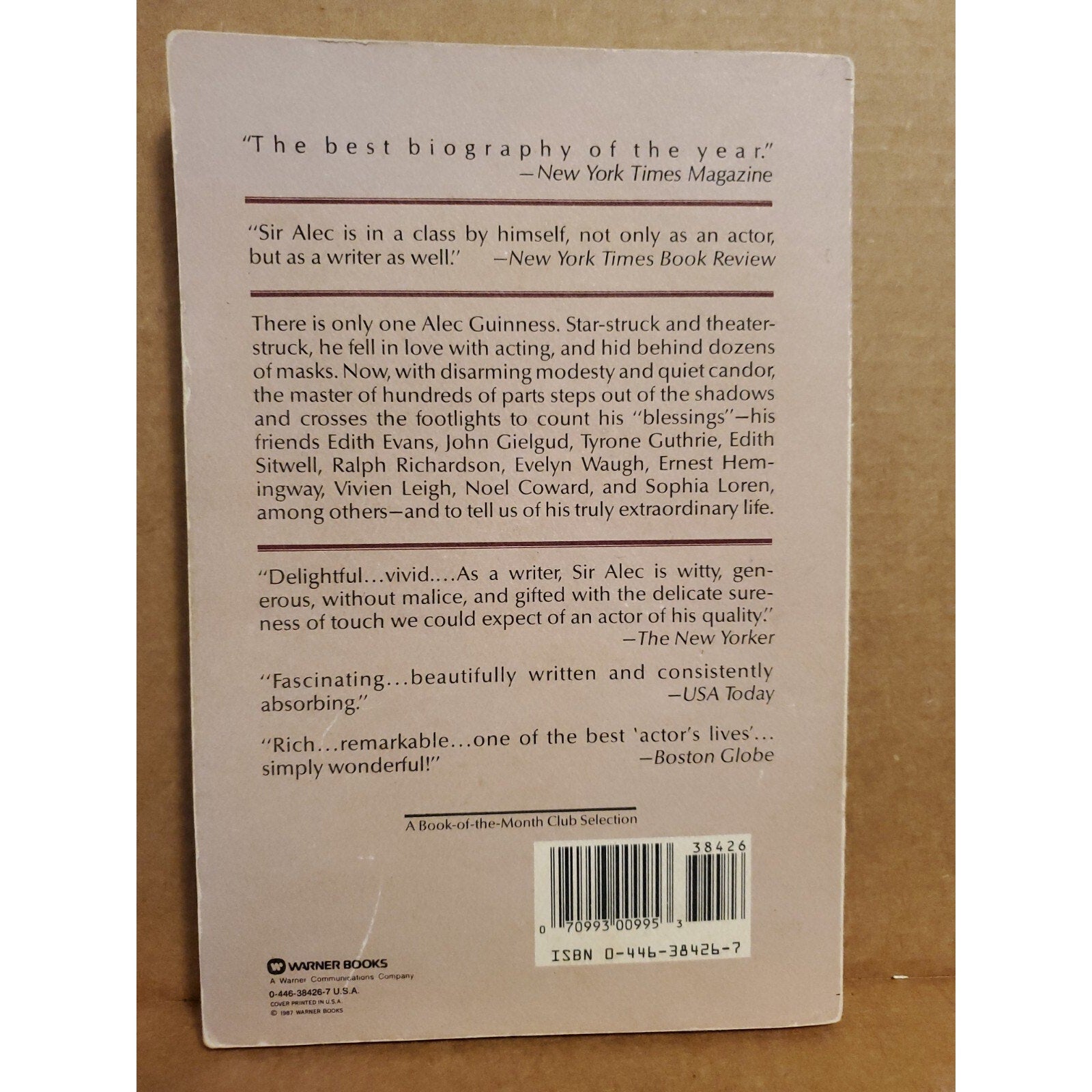 Blessings in Disguise - Guinness, Alec - Paperback