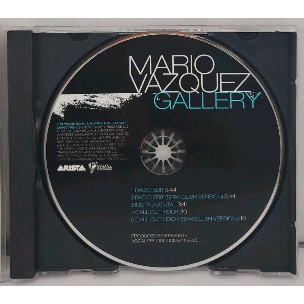 Mario Vazquez Gallery CD