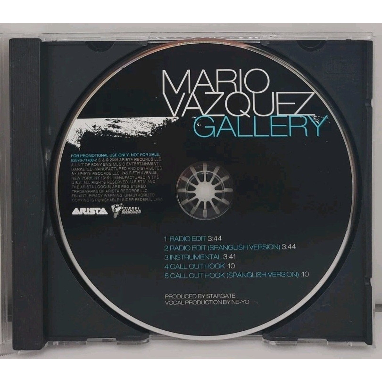 Mario Vazquez Gallery CD