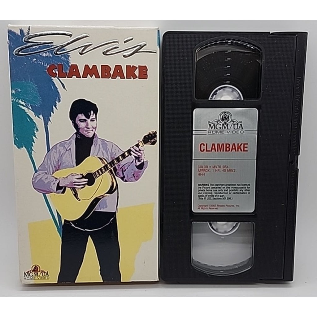 Elvis - Clambake (VHS, 1987, Movie Time)