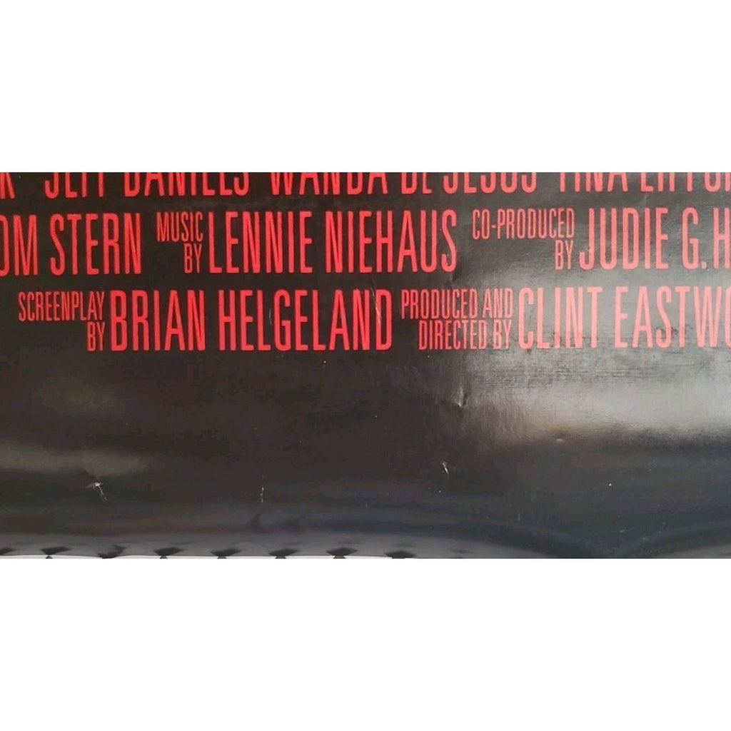 Rolled 2002 Blood Work Movie Poster Clint Eastwood Jeff Daniels 27x40