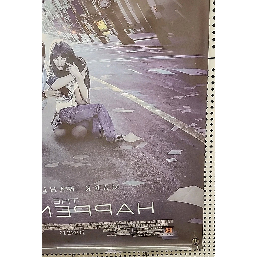 The Happening 2008 Double Sided Original Movie Poster 27" x 40" Mark Wahlberg
