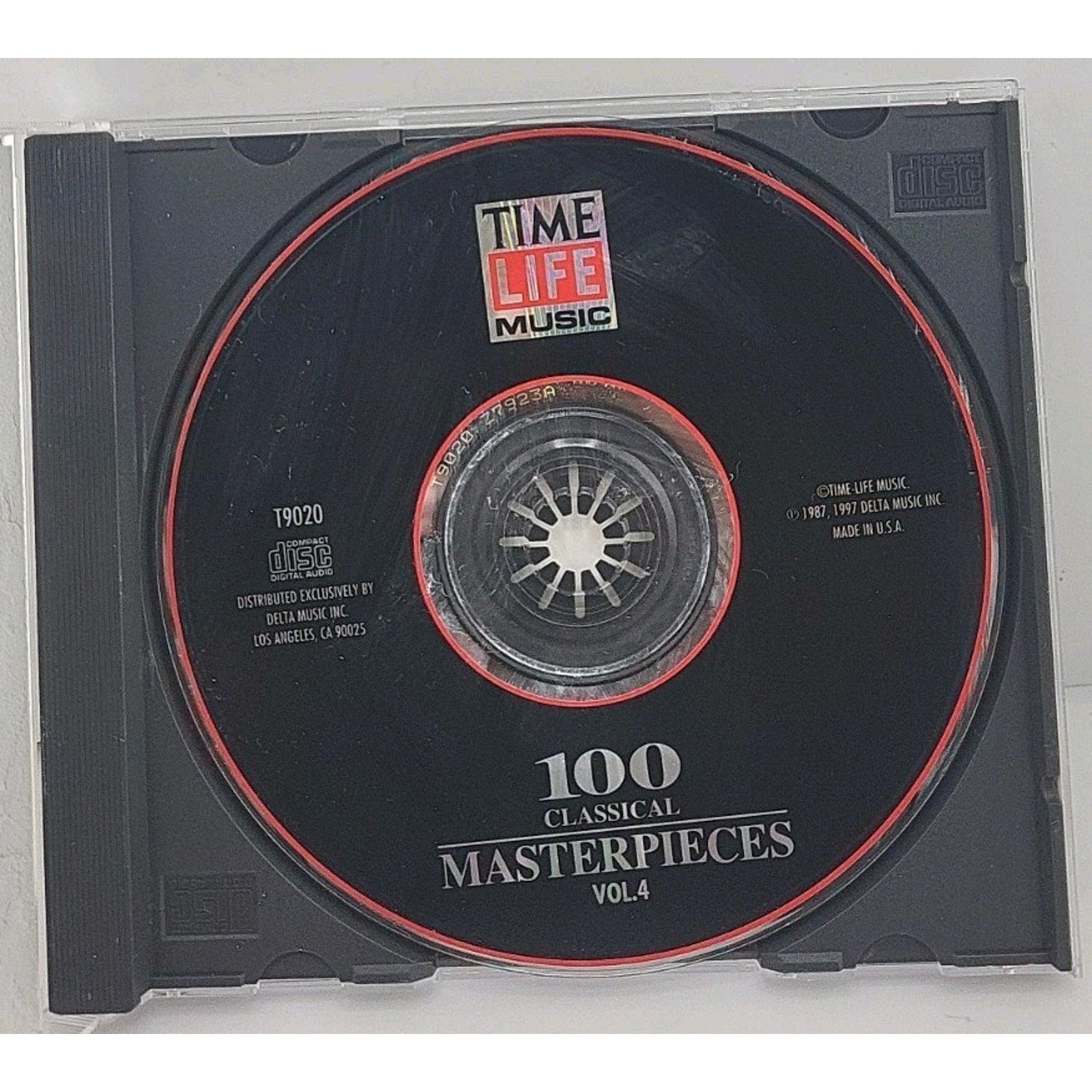 Various Artists – 100 Classical Masterpieces Vol. 4 CD 1997 Time Life Music