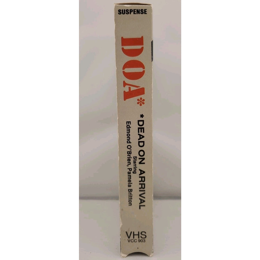 DOA* : *Dead on Arrival - VHS - Starring Edmund O'Brien - 1950"s Film Noir
