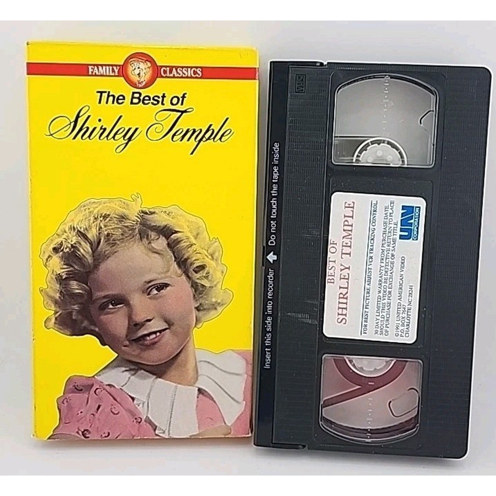 The Best of Shirley Temple (VHS, 2000)