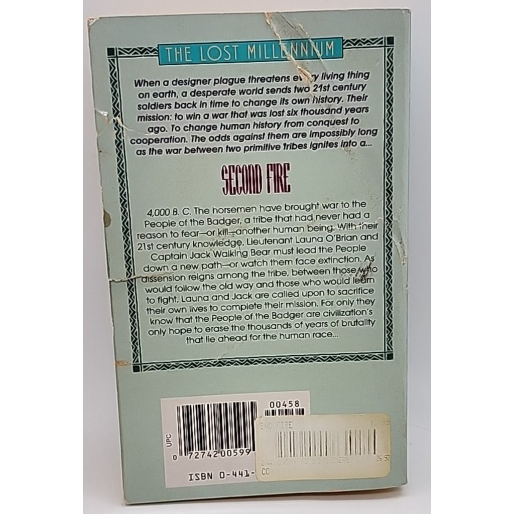 Second Fire by Mike Moscoe (1997, Mass Market)