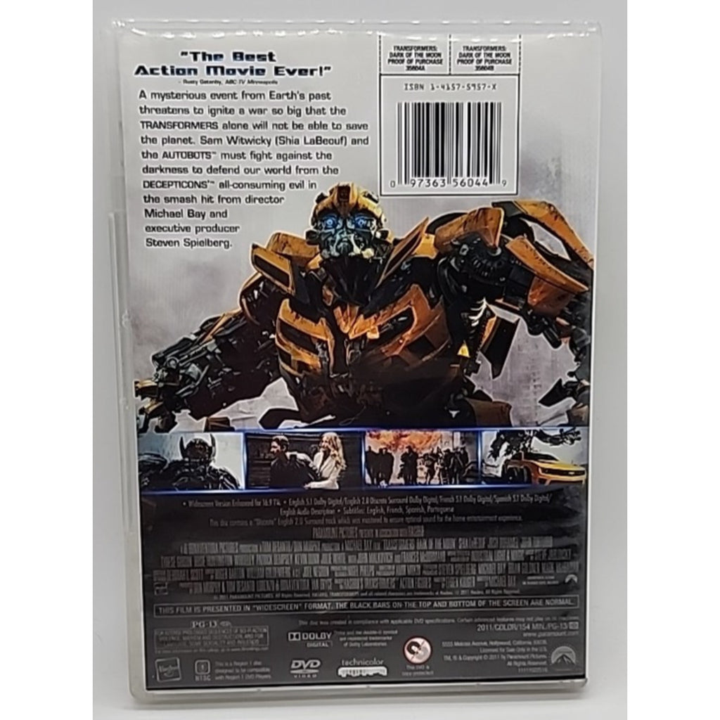 Transformers: Dark of the Moon (DVD, 2011)