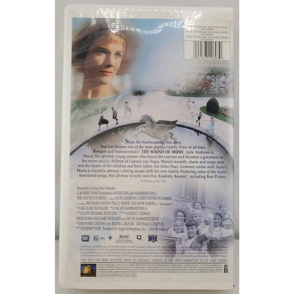 The Sound of Music (VHS, 2000, Five Star Collection Clamshell)