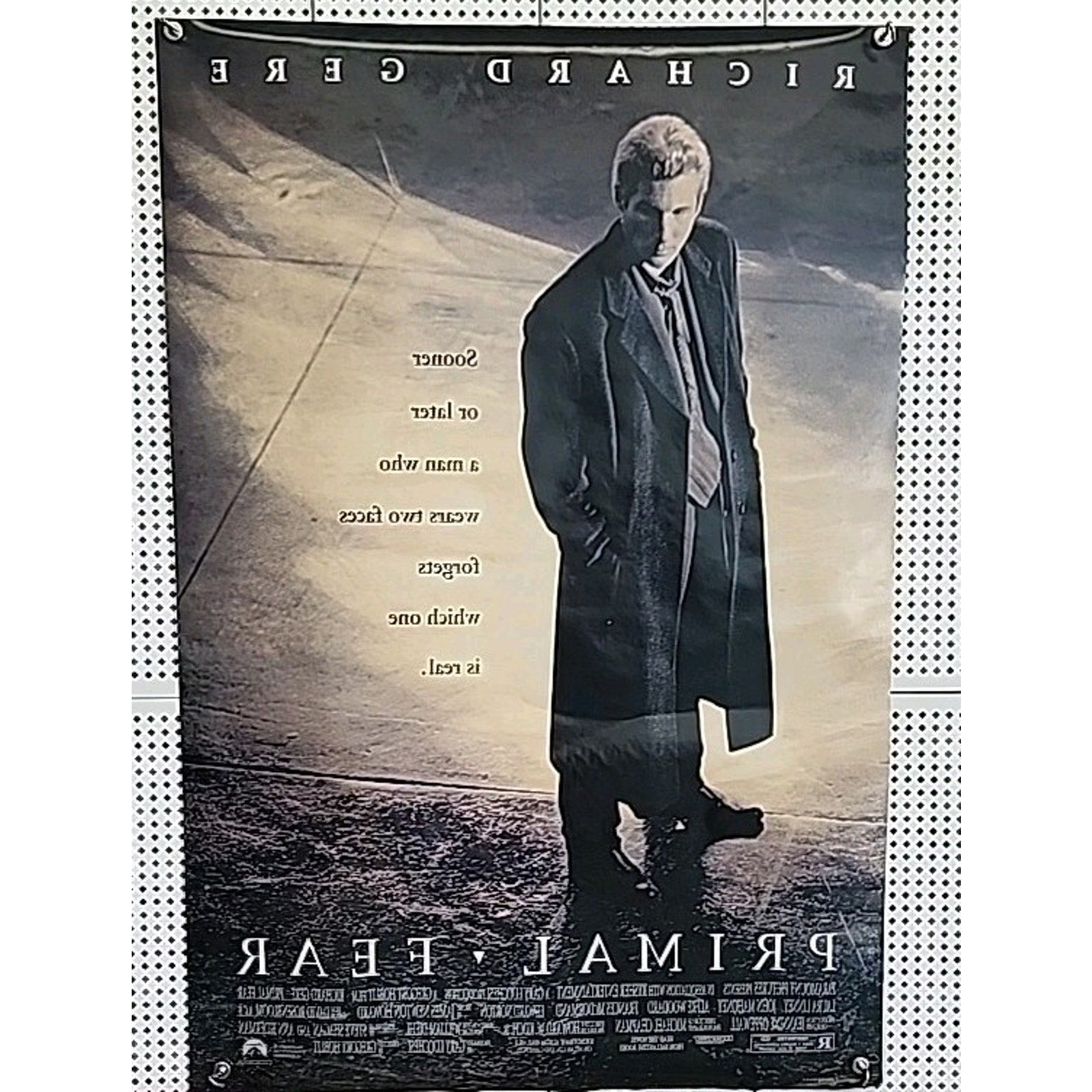 Primal Fear Movie Poster - Richard Gere - 41 x 27 - Rolled