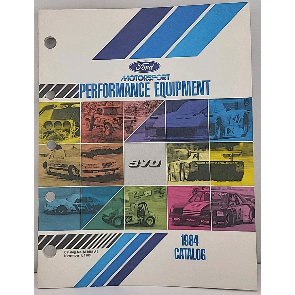 Motorsport Performance Equipment 1984 Catalog