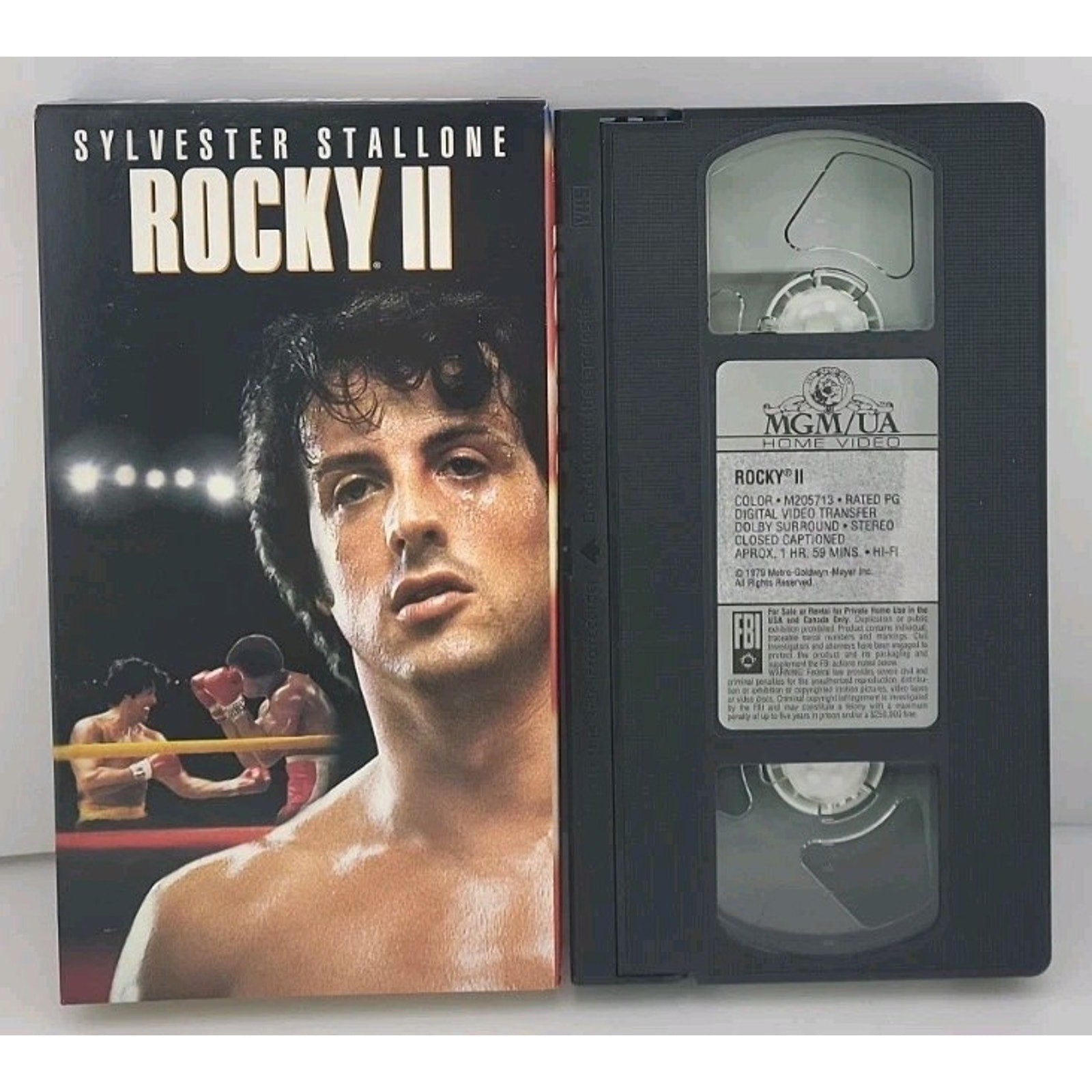 The Rocky Anthology (VHS, 2001, 5-Tape Set)