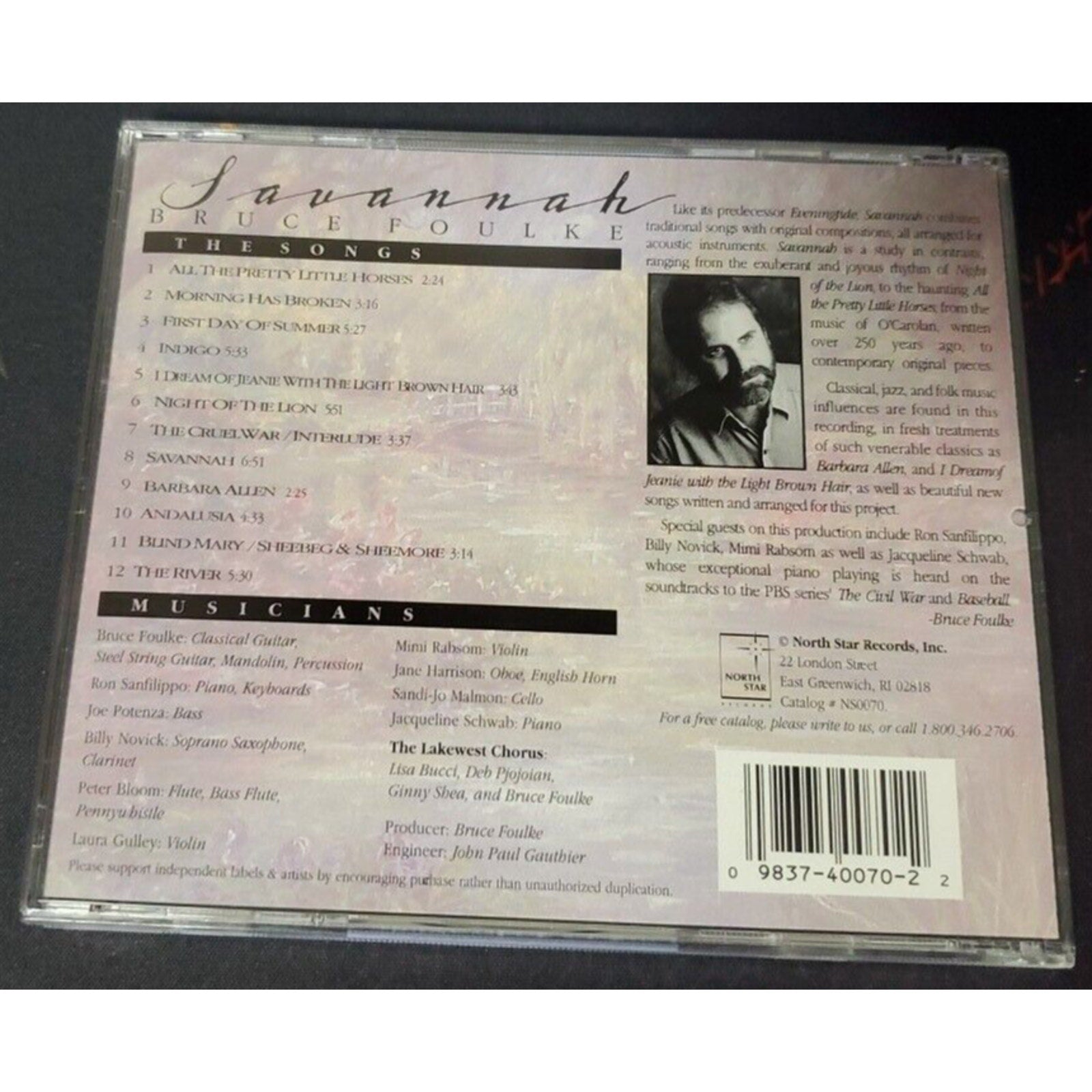 Savannah - Foulke, Bruce (CD)