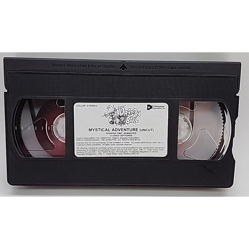 Dragon Ball - Mystical Adventure (VHS) *BROKEN*