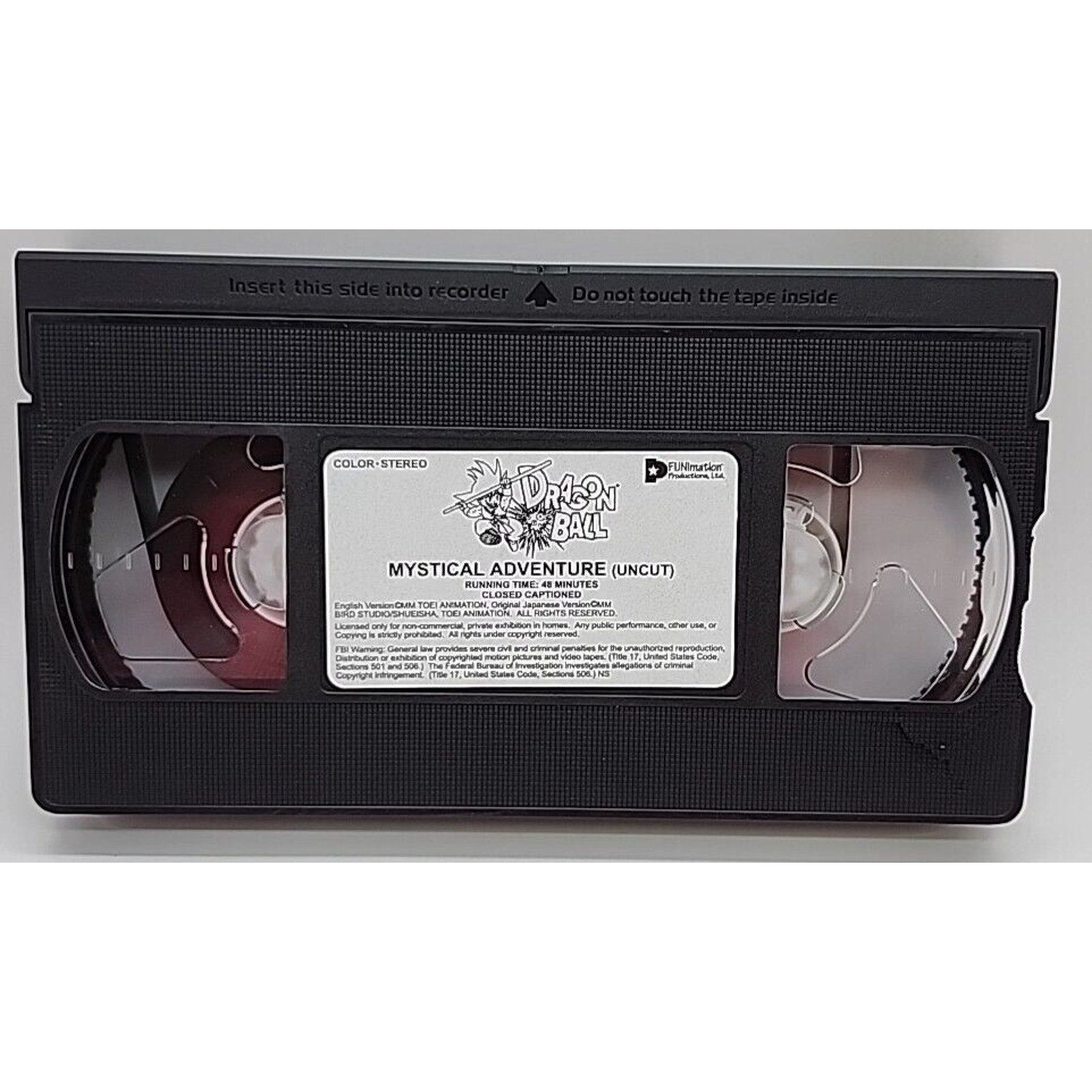 Dragon Ball - Mystical Adventure (VHS) *BROKEN*