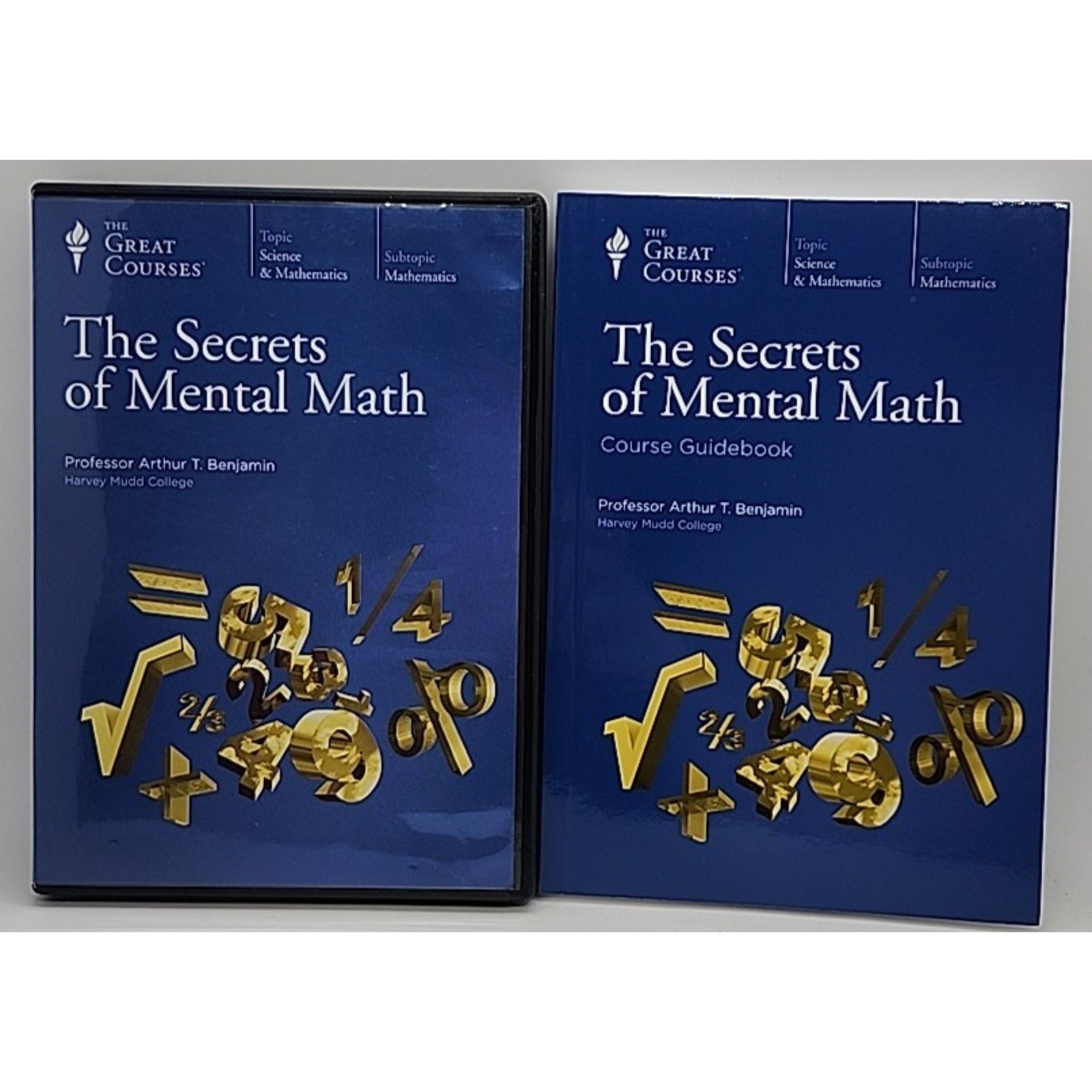Secrets of Mental Math by Arthur T. Benjamin (DVD)