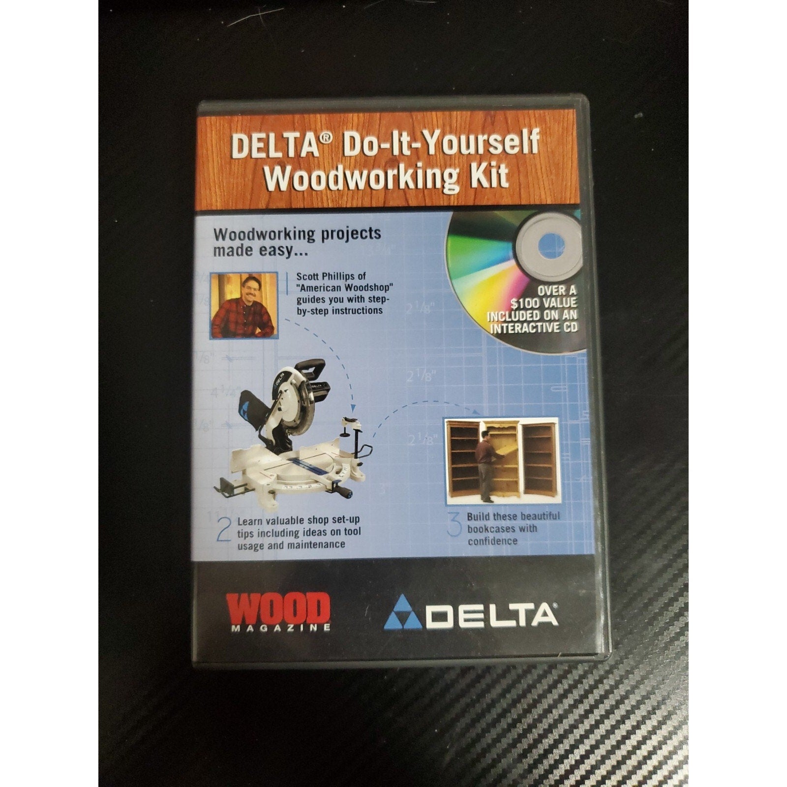 Delta Do It Yourself Woodworking Kit (PC CD-Rom)
