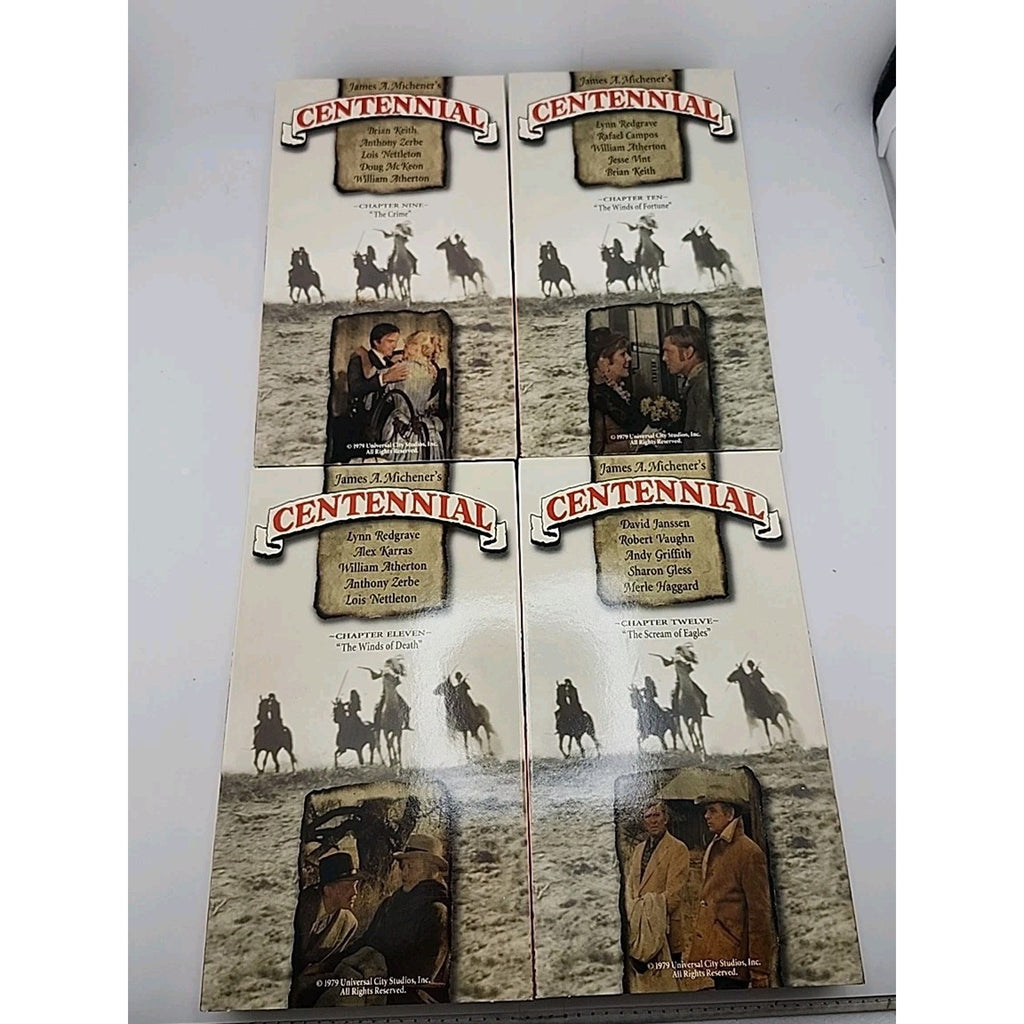 Centennial (VHS, 1997, 12-Tape Set)