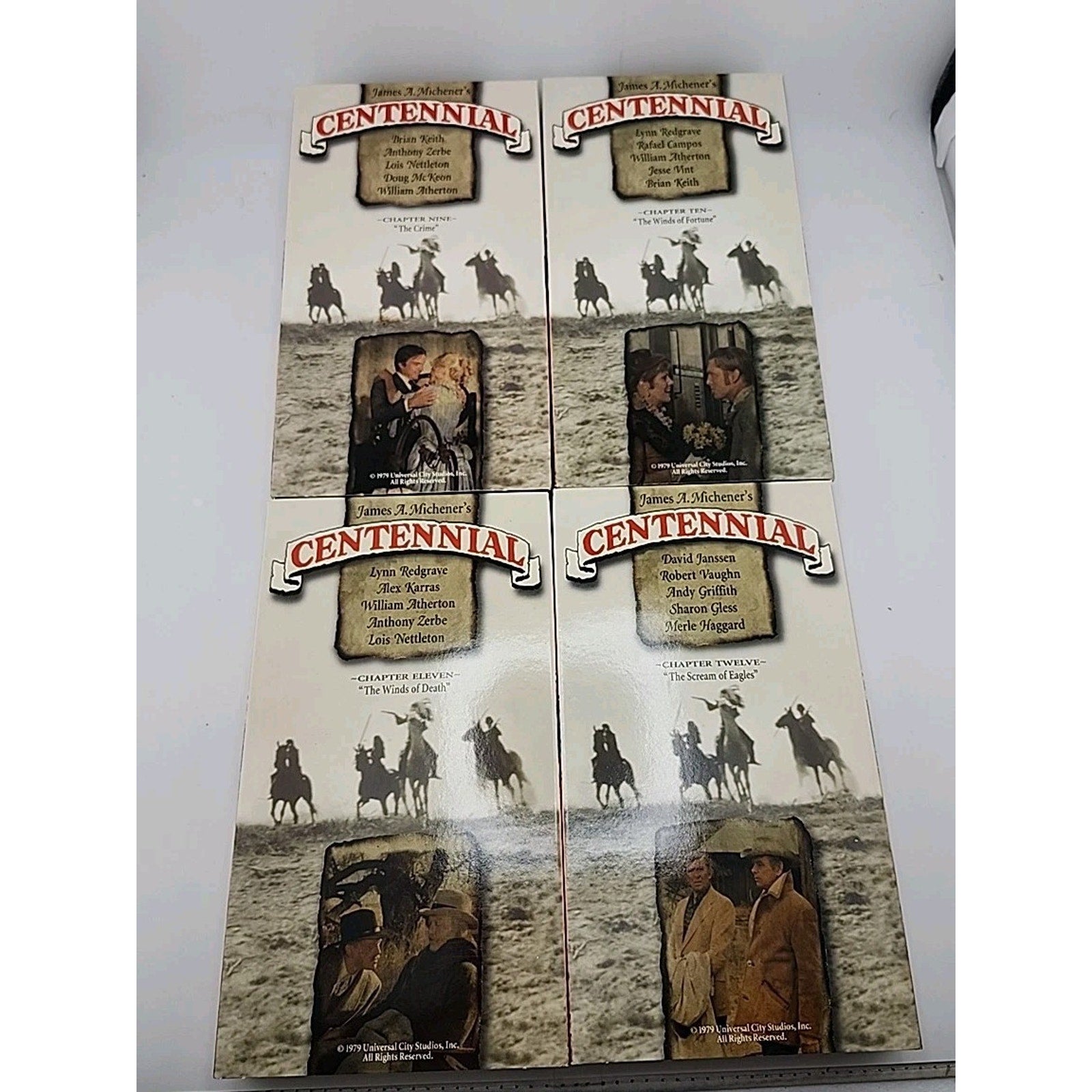 Centennial (VHS, 1997, 12-Tape Set)