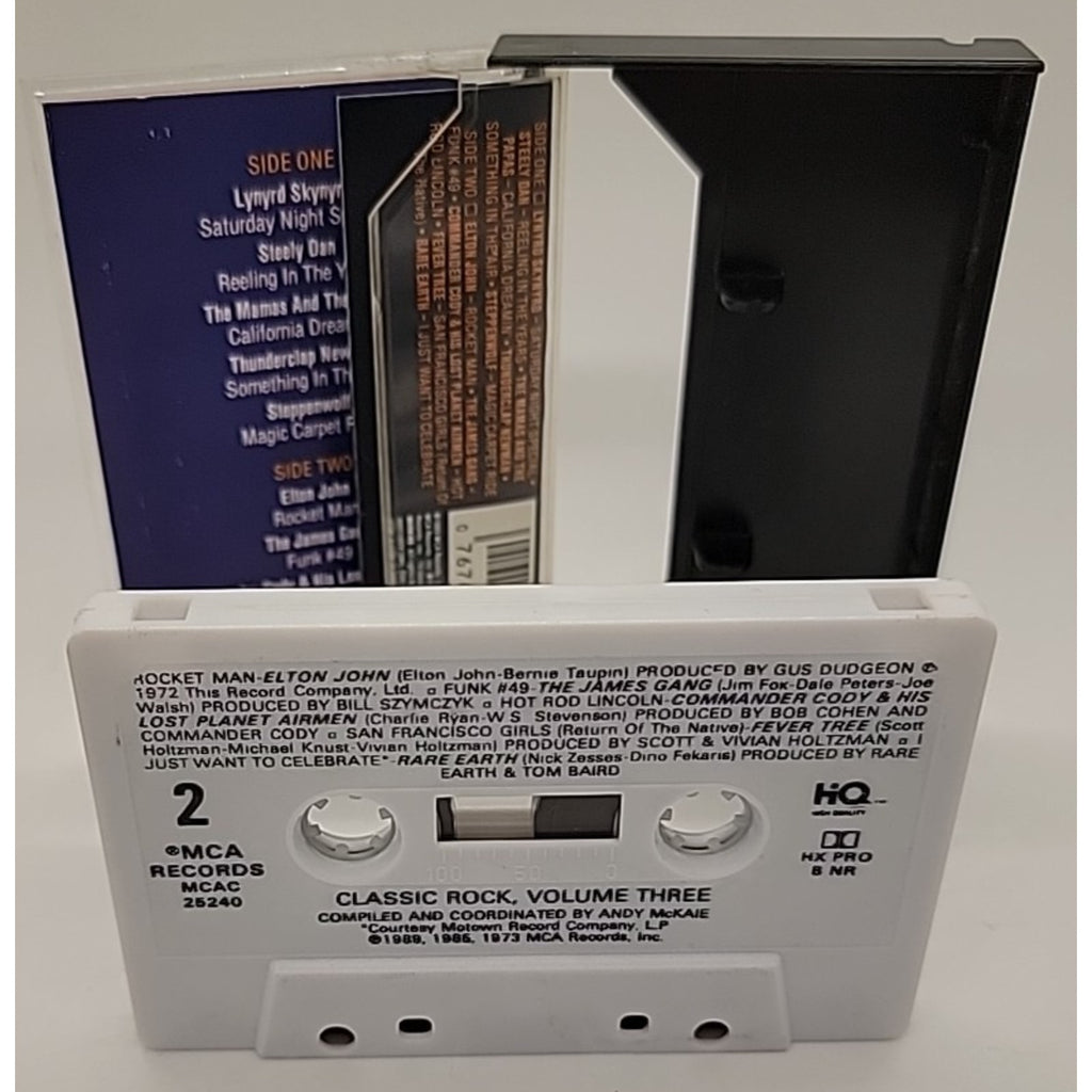 Classic Rock Volume Three (Cassette)