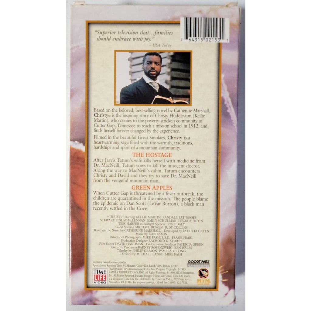 Christy (VHS) The Hostage/Green Apples